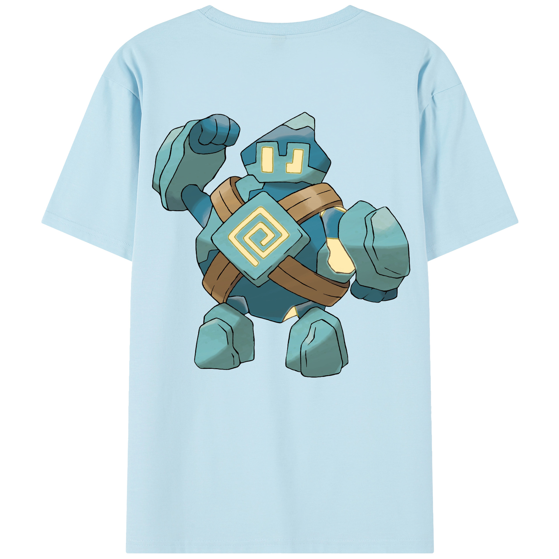 （画像用） ポケットモンスター Pokémon 綿100％半袖Tシャツ（背面プリント）